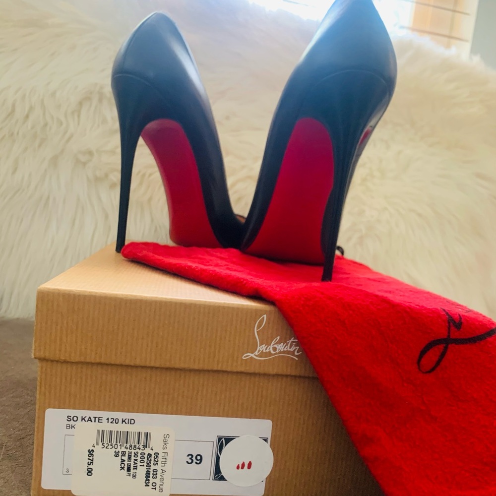 Authentic Christian Louboutin So Kate Heels